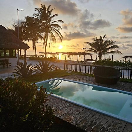 Hotel Arenas Mahahual Exterior foto